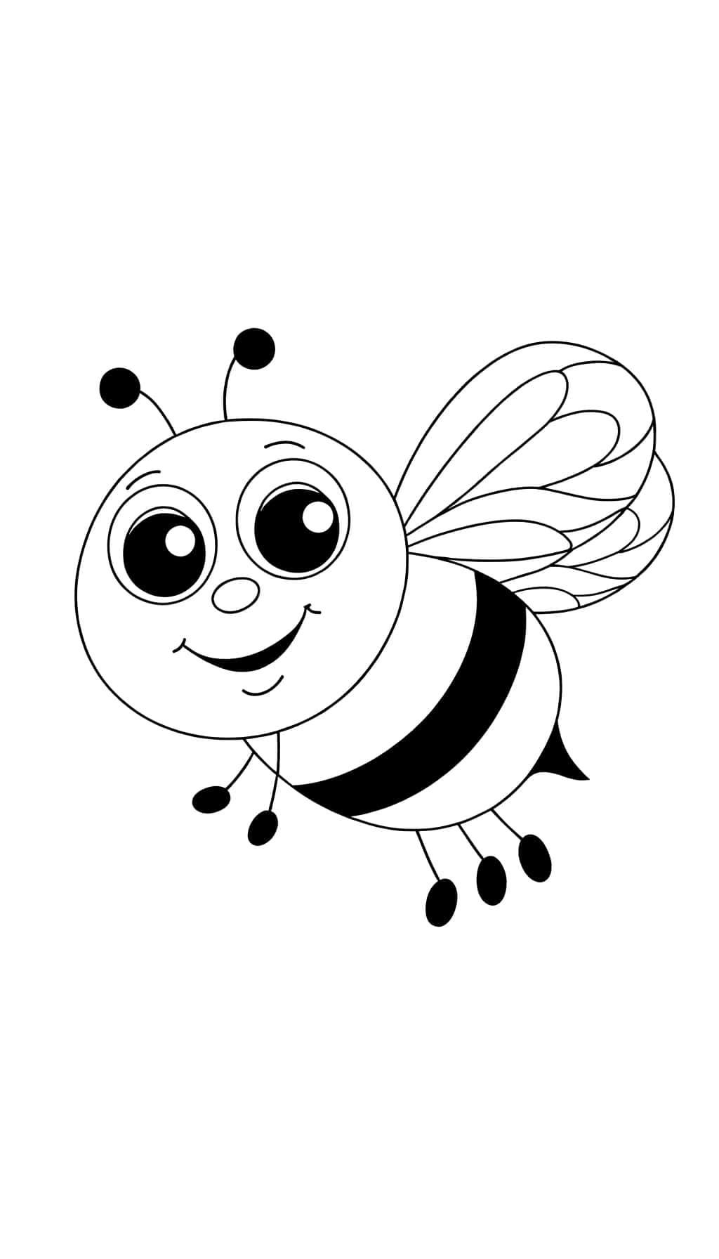 Abeille souriante