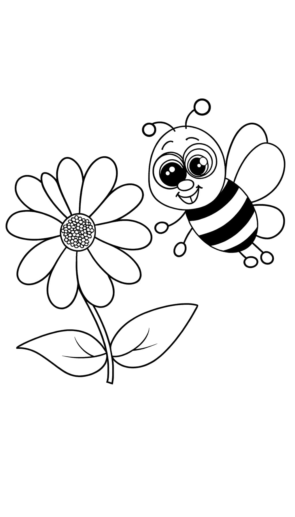 Abeille et fleur