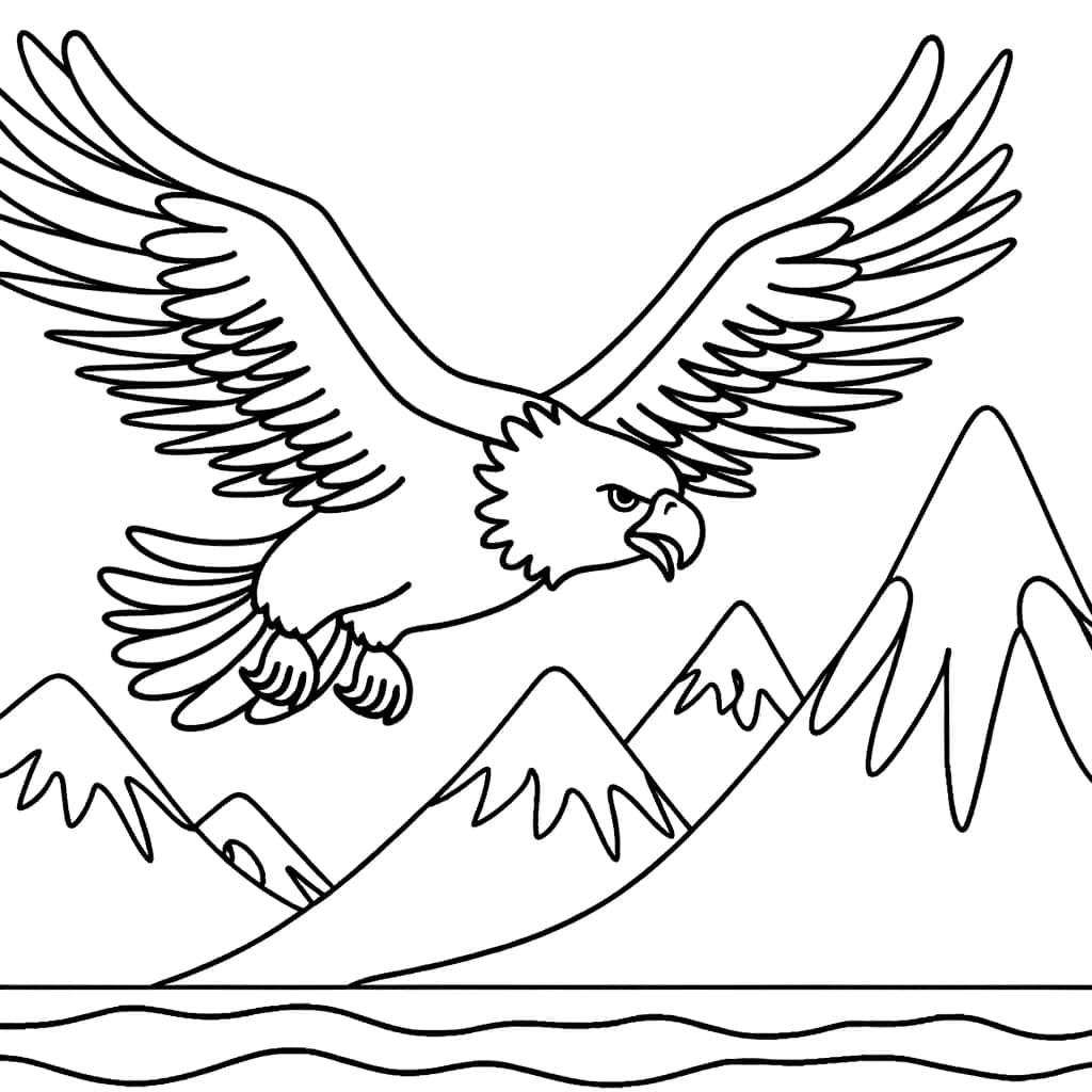 Aigle en vol