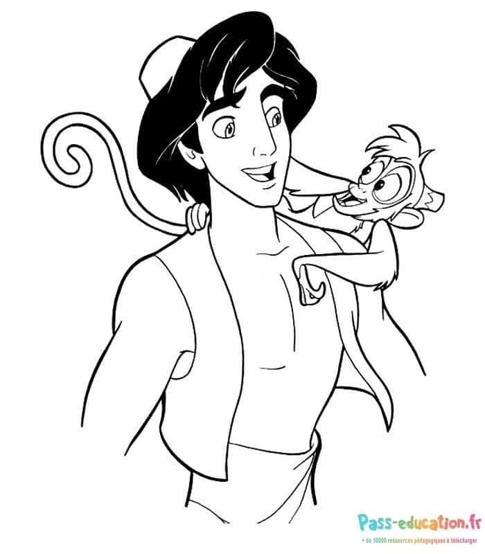 Aladdin et Abu