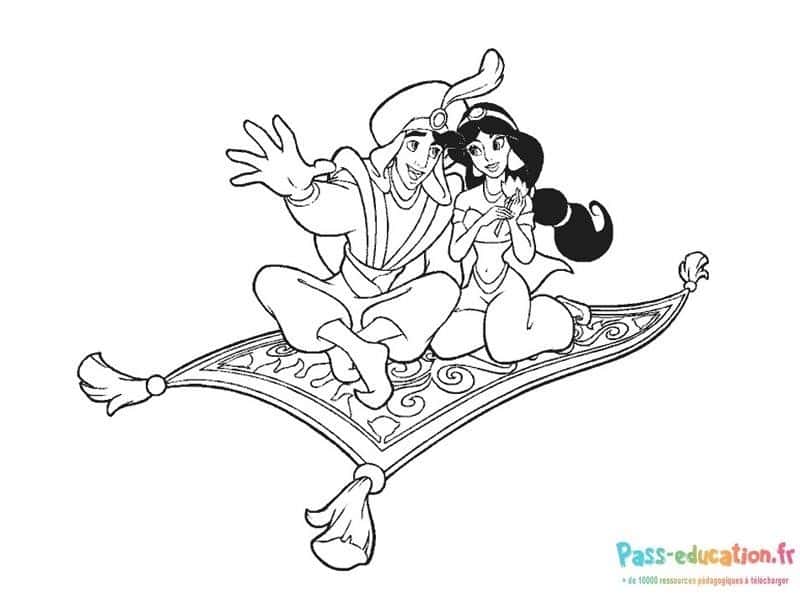 Aladdin et Jasmine