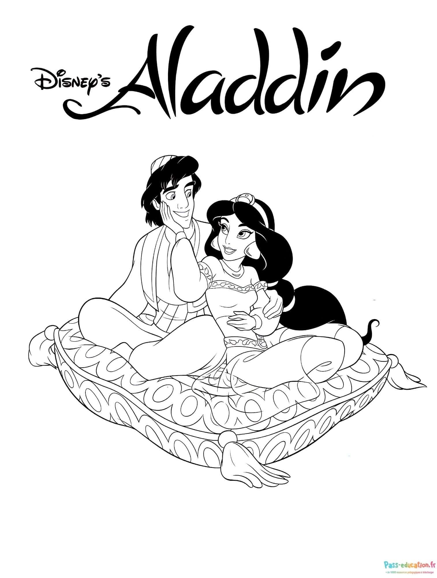 Aladdin et Jasmine