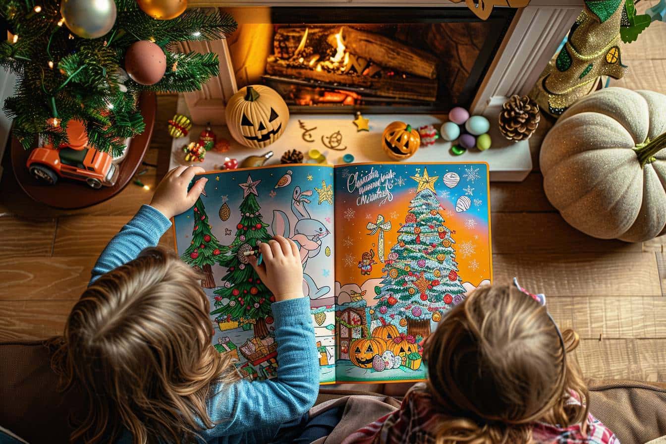 Coloriages Pour Les Fêtes : Noël, Pâques, Halloween Et Plus Encore