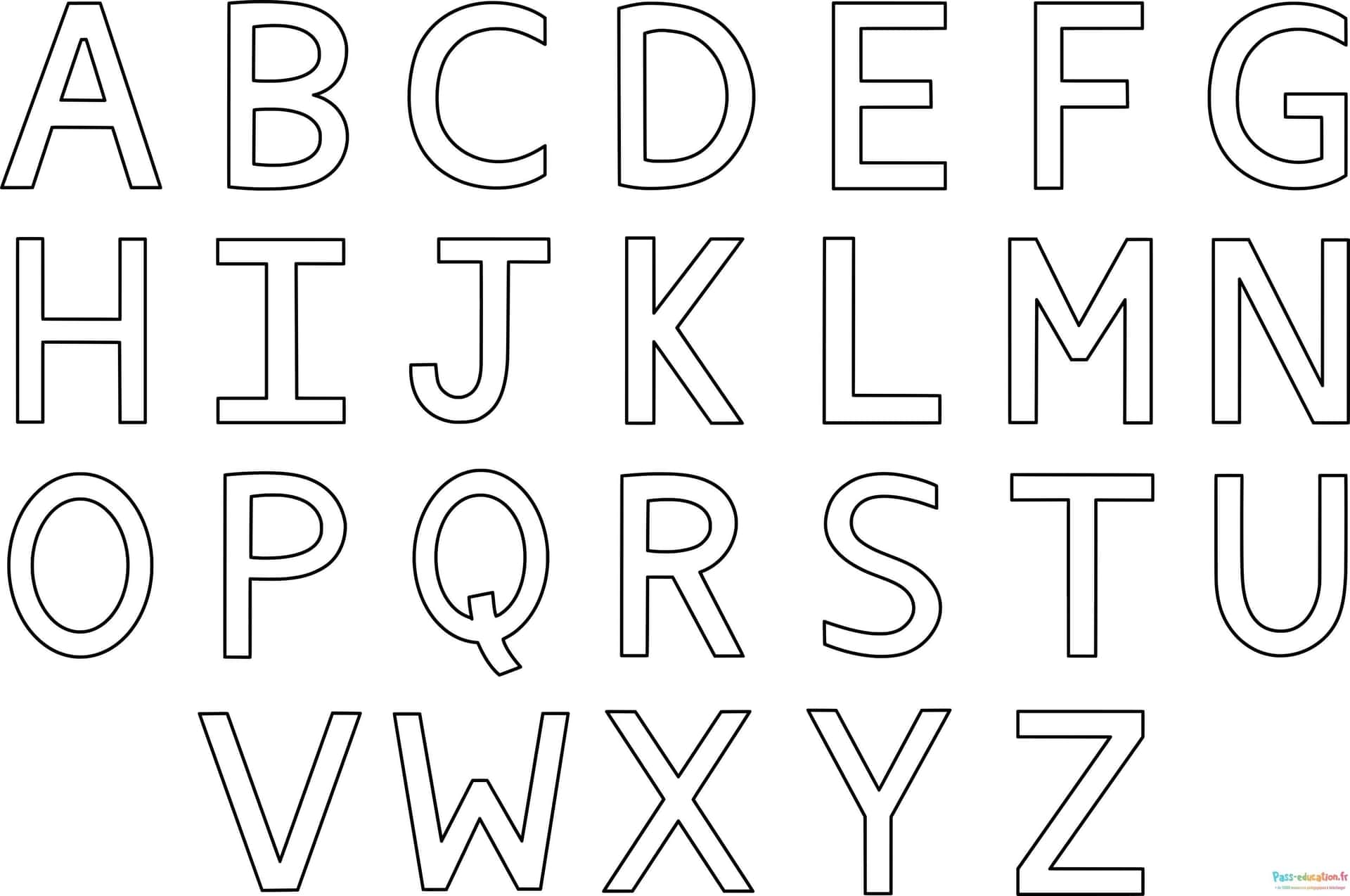 Alphabet complet