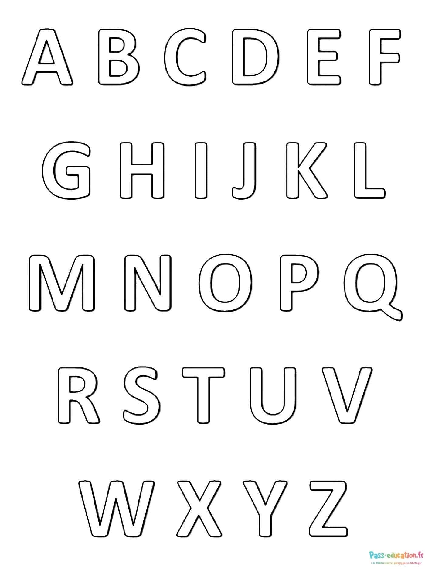 Alphabet complet