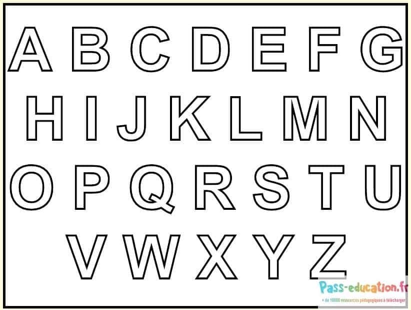 Alphabet complet