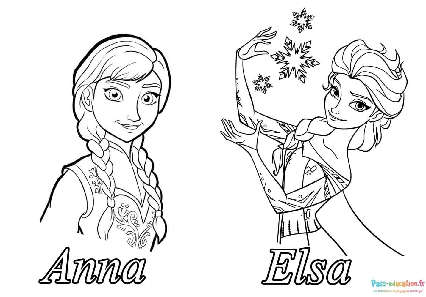 Anna et Elsa