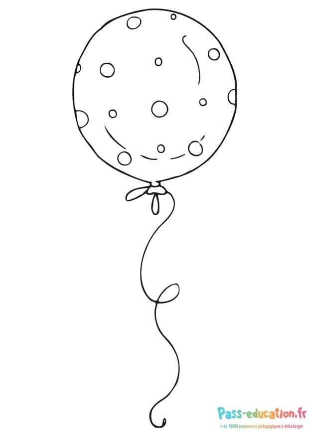 Ballon à pois