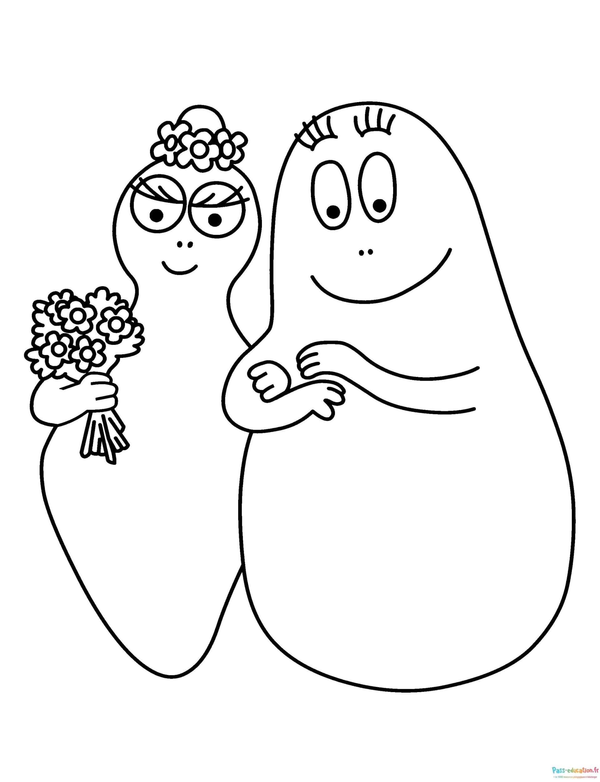 Barbapapa fleuri