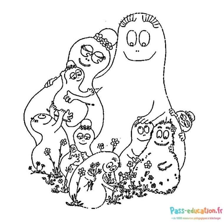 Famille Barbapapa