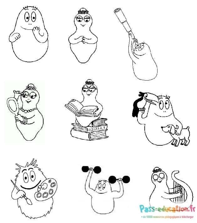 Barbapapa musiciens