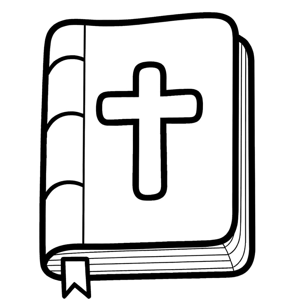 Bible avec croix