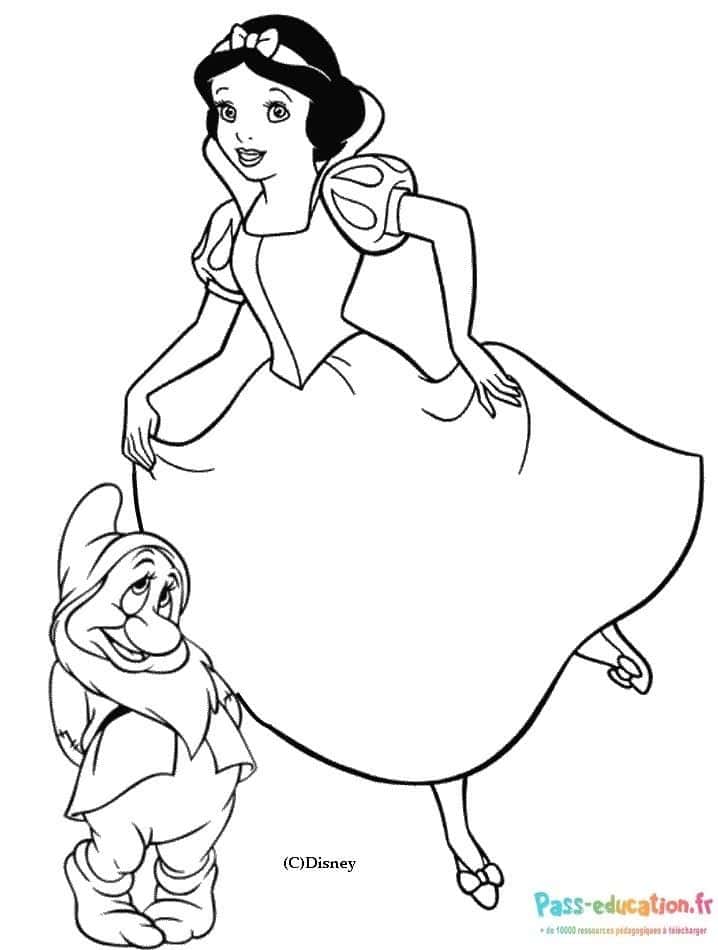 Blanche Neige et Nain