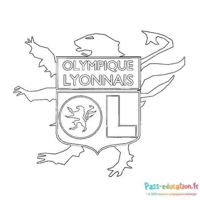 Blason Olympique Lyonnais