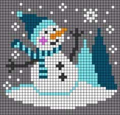 Bonhomme de neige joyeux gratuit à imprimer