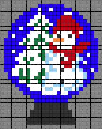 Boule de Noël Bonhomme de neige