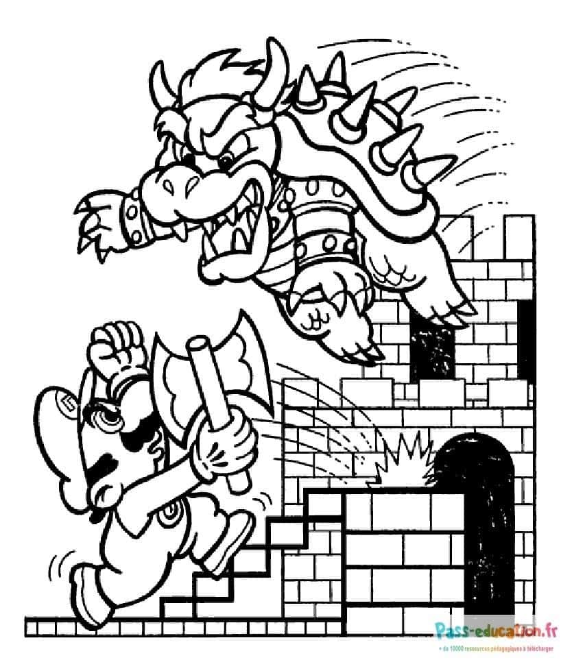 Bowser contre Mario