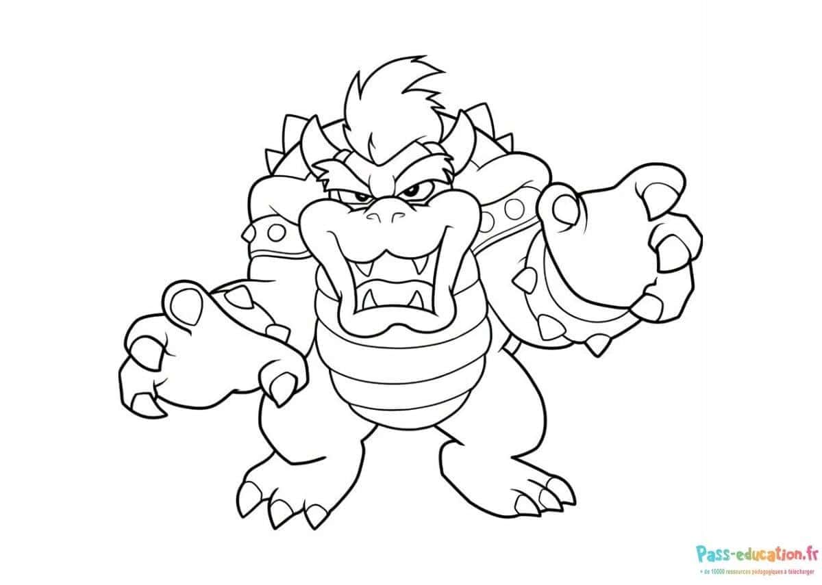 Bowser en colère