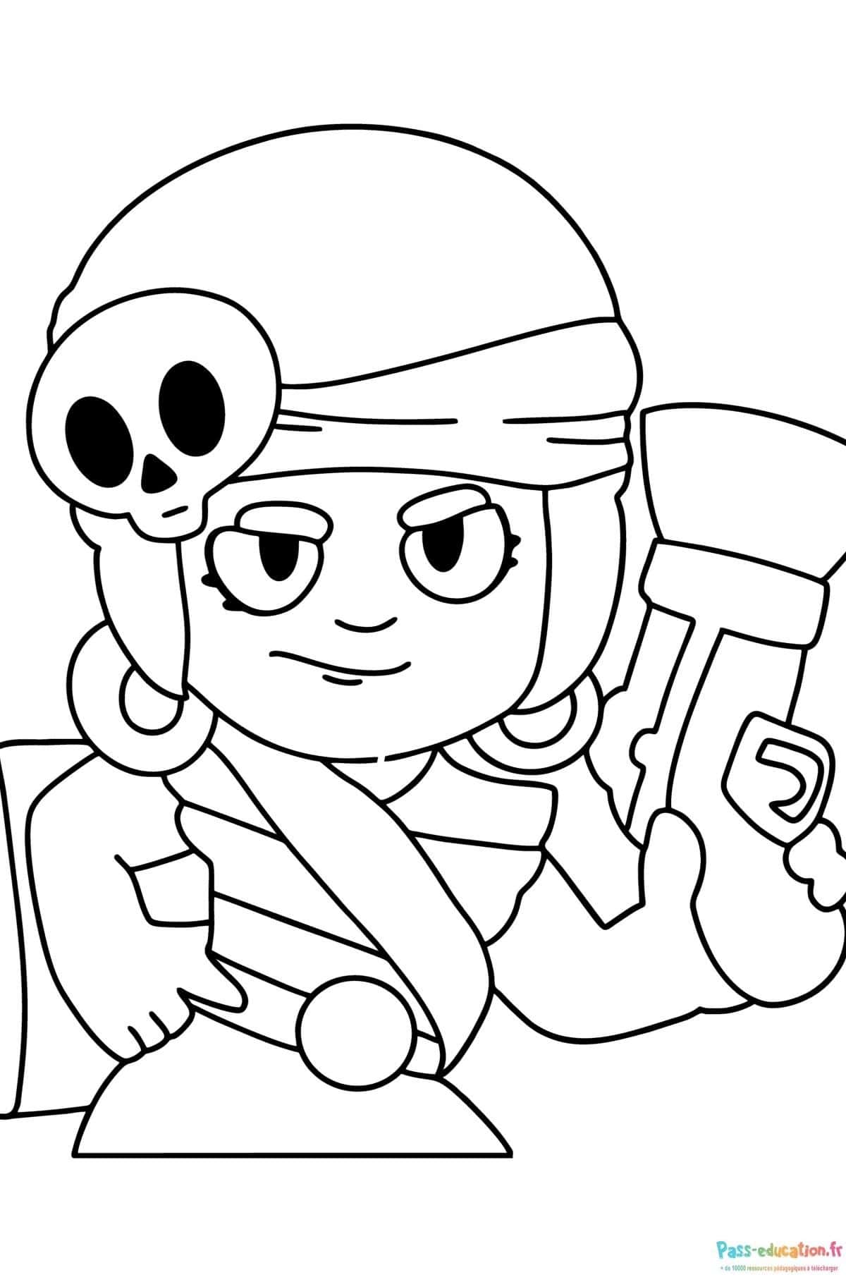 Brawl Stars à colorier