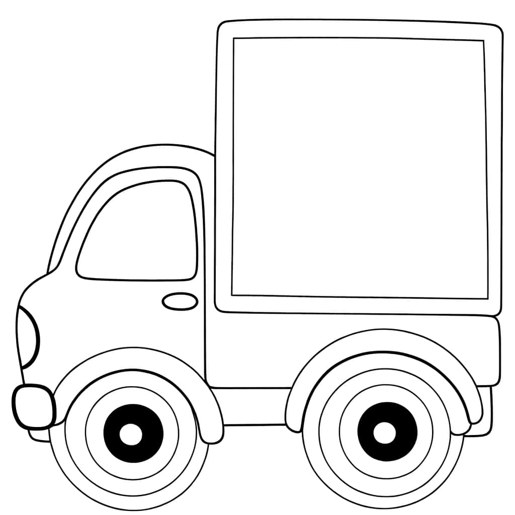 Dessin camionnette