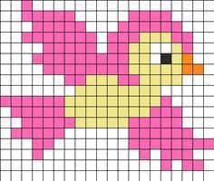 Canard pixelisé