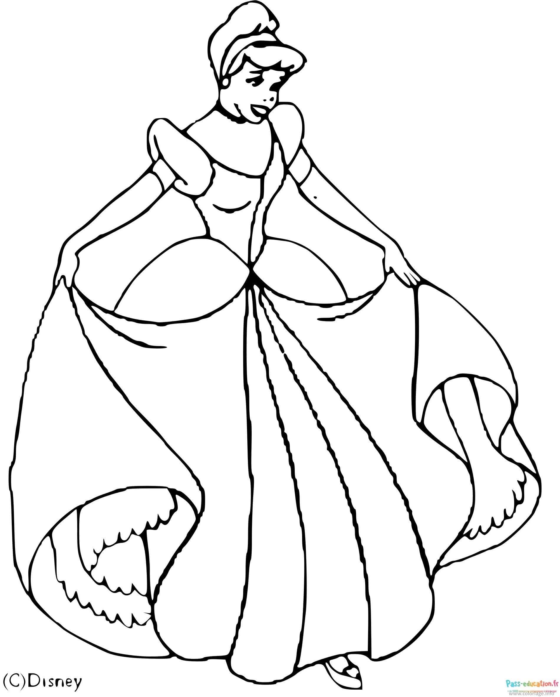 Cendrillon en robe