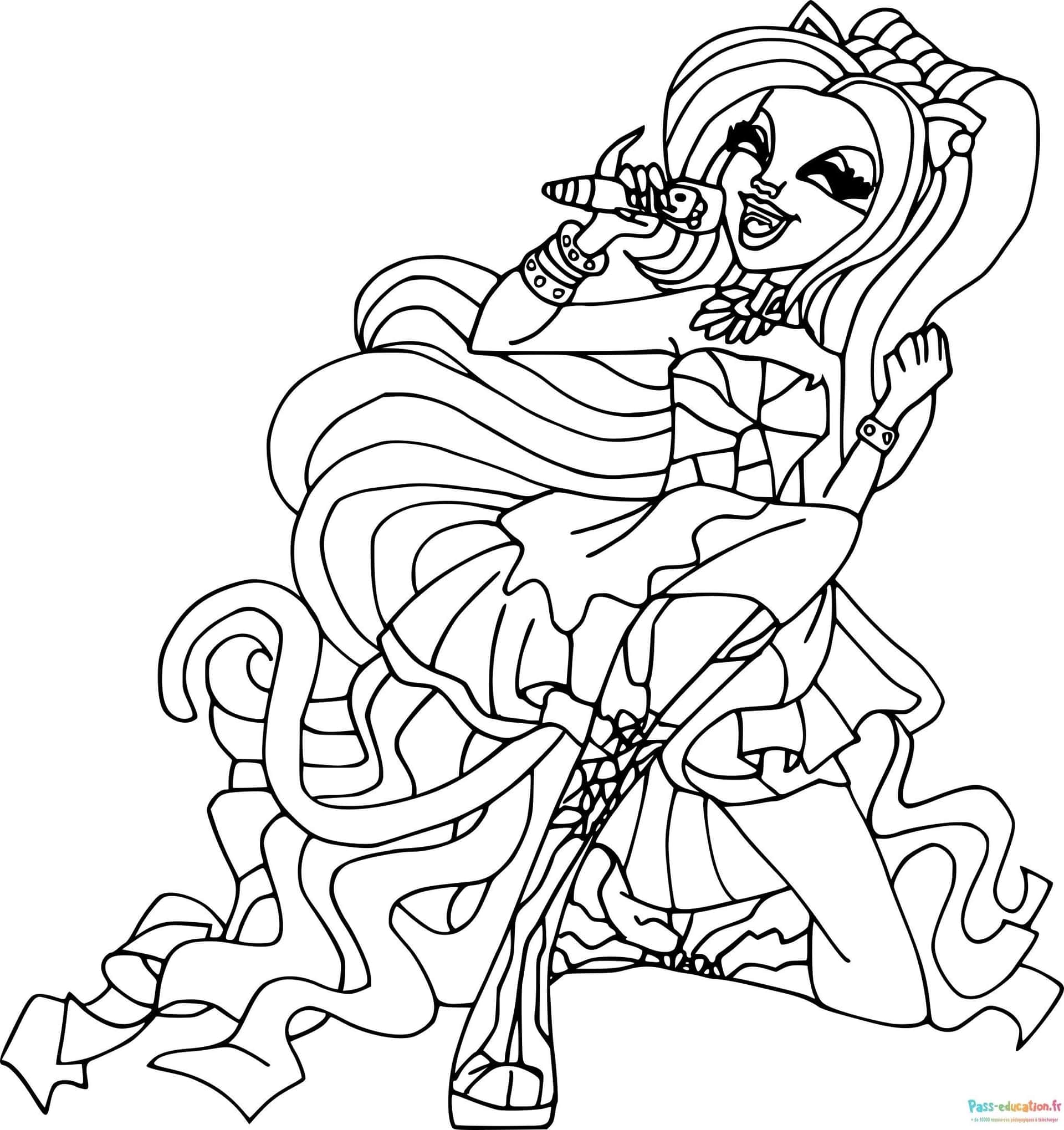 Chanteuse Monster High