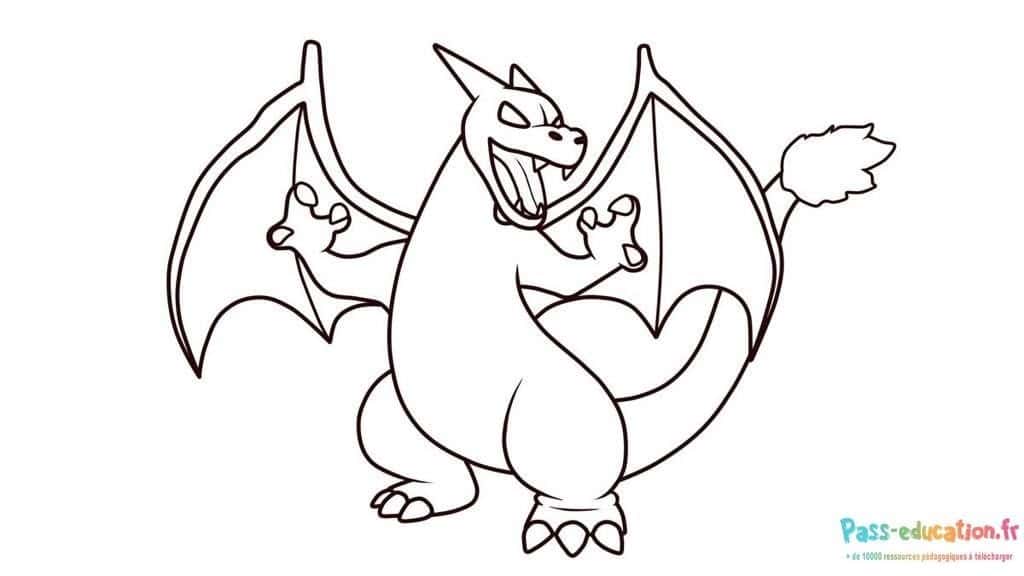 Dessin de Charizard