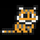 Chat pixelisé