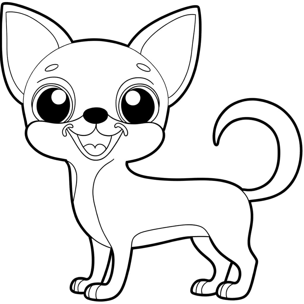 Chihuahua souriant