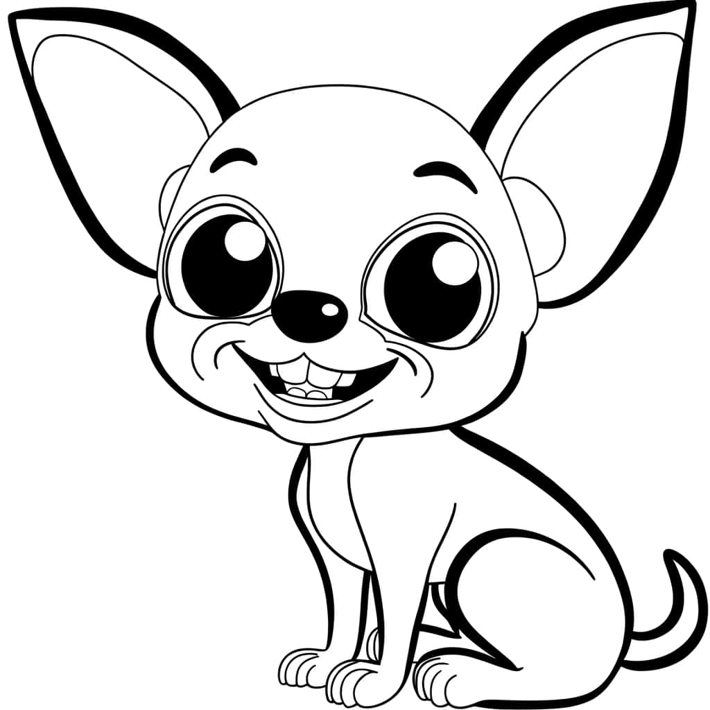 Chihuahua heureux