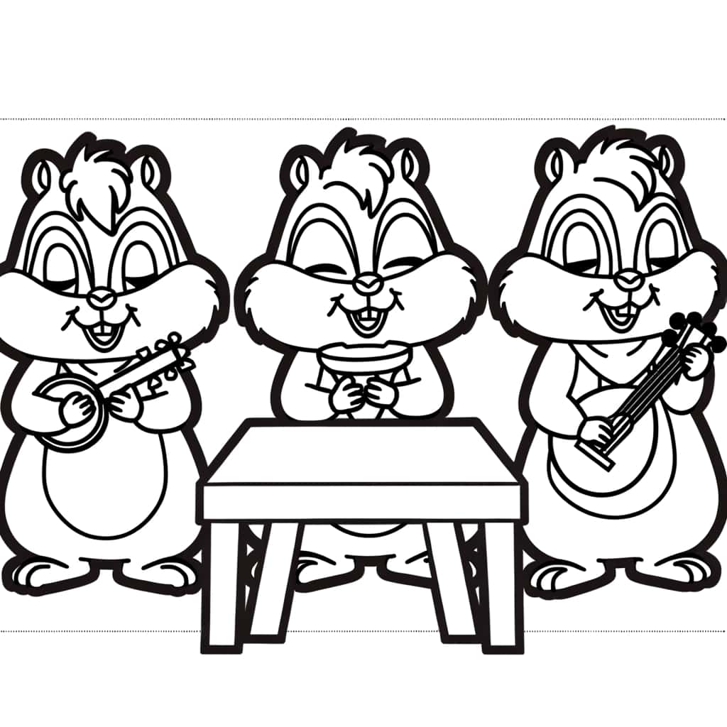 Trio Musical Chipmunks