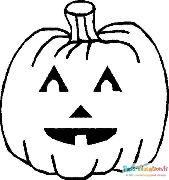 Citrouille d'Halloween