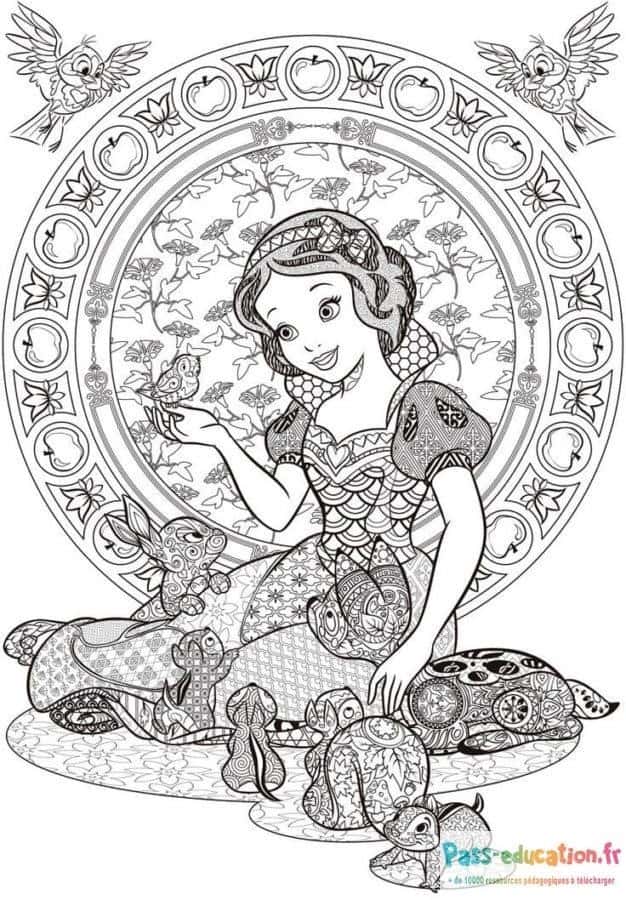 Coloriage Alice gratuit à imprimer