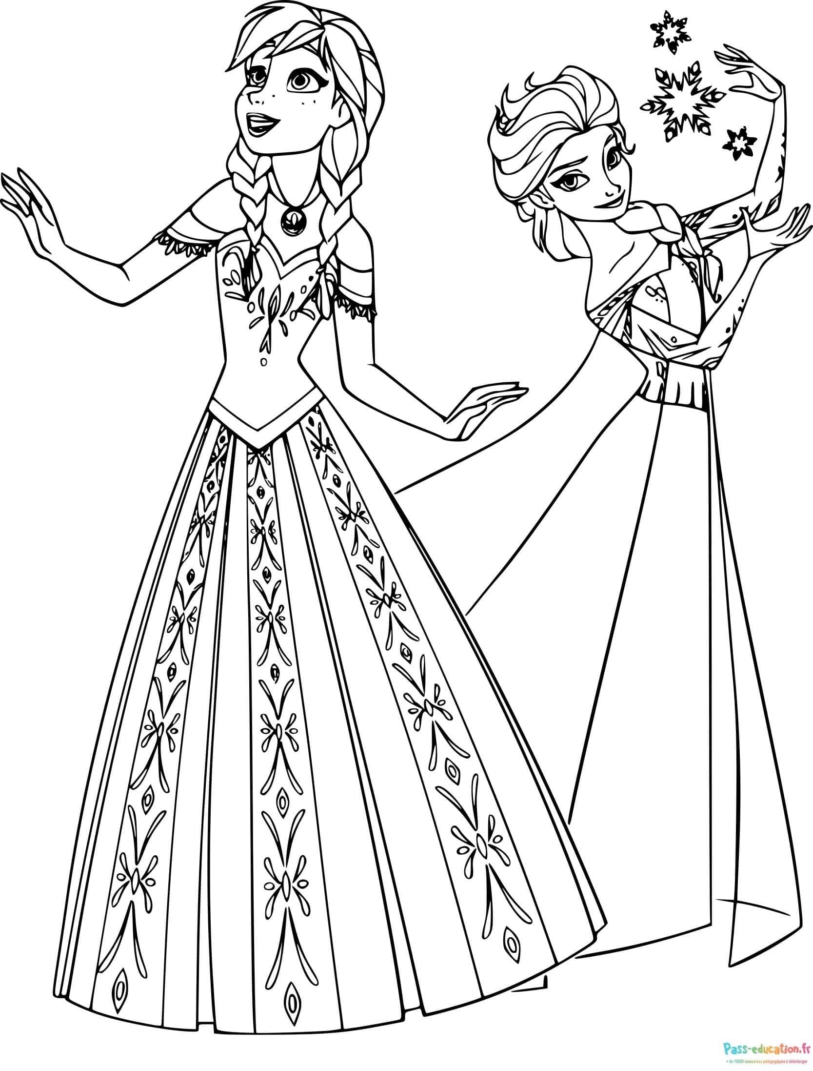 Anna et Elsa