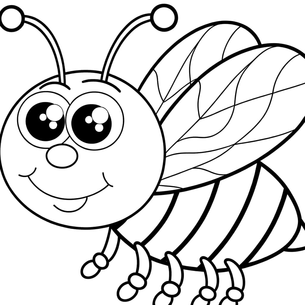 Abeille souriante