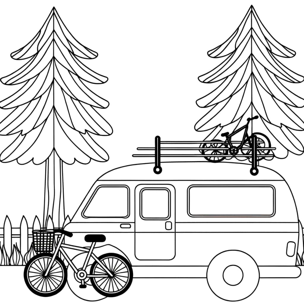 Camping en forêt