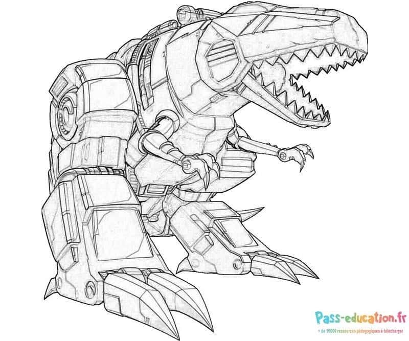 Dinosaure robotique