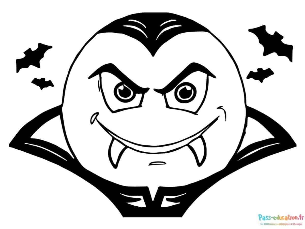 Dracula souriant