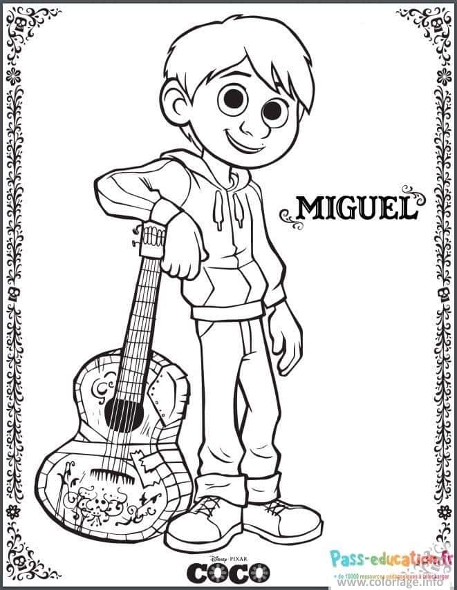 Miguel et sa guitare