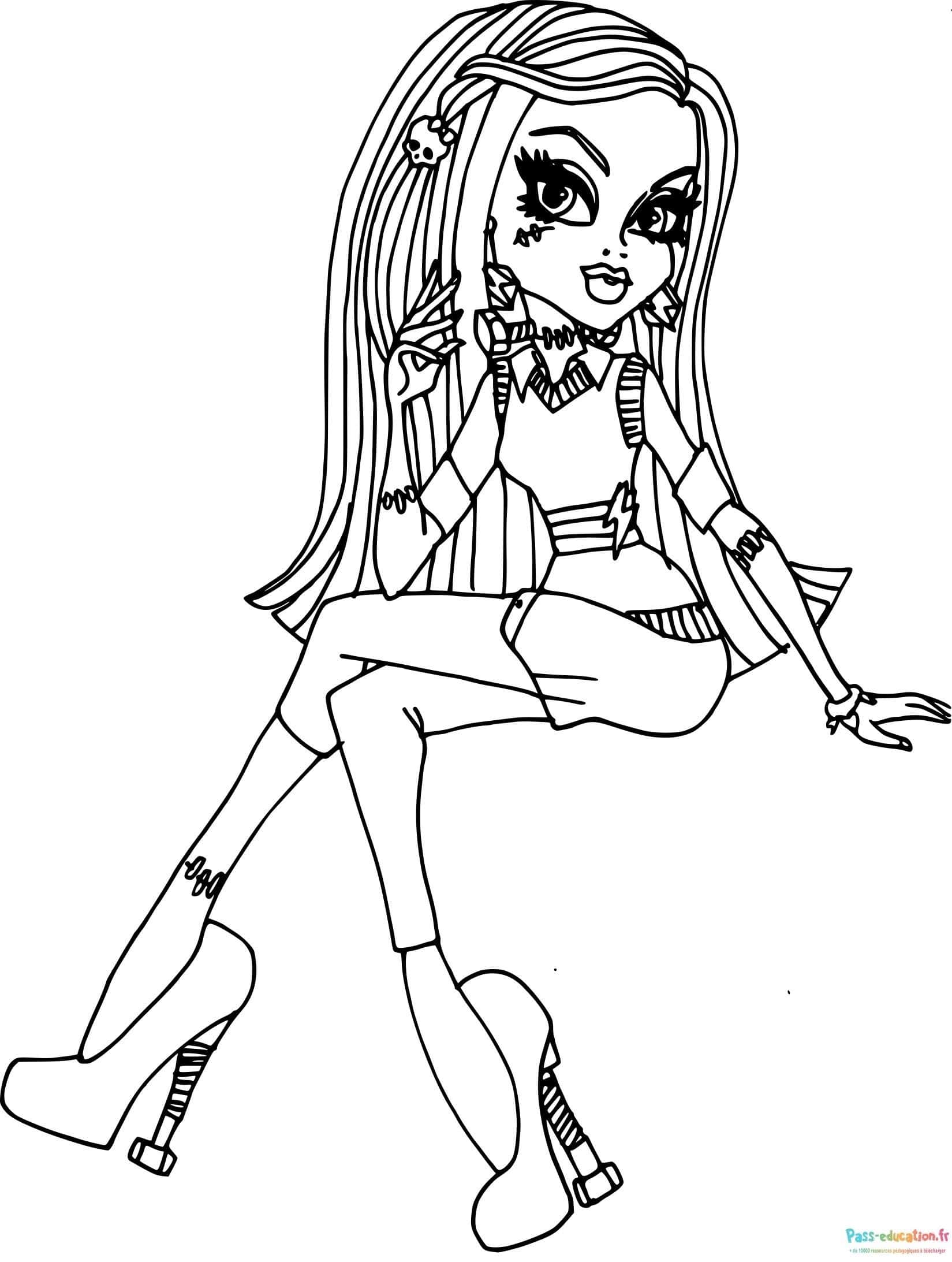 Jeune fille Monster High