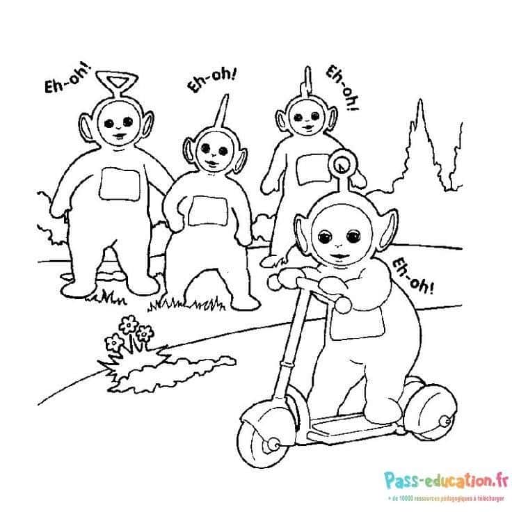 Teletubbies en balade