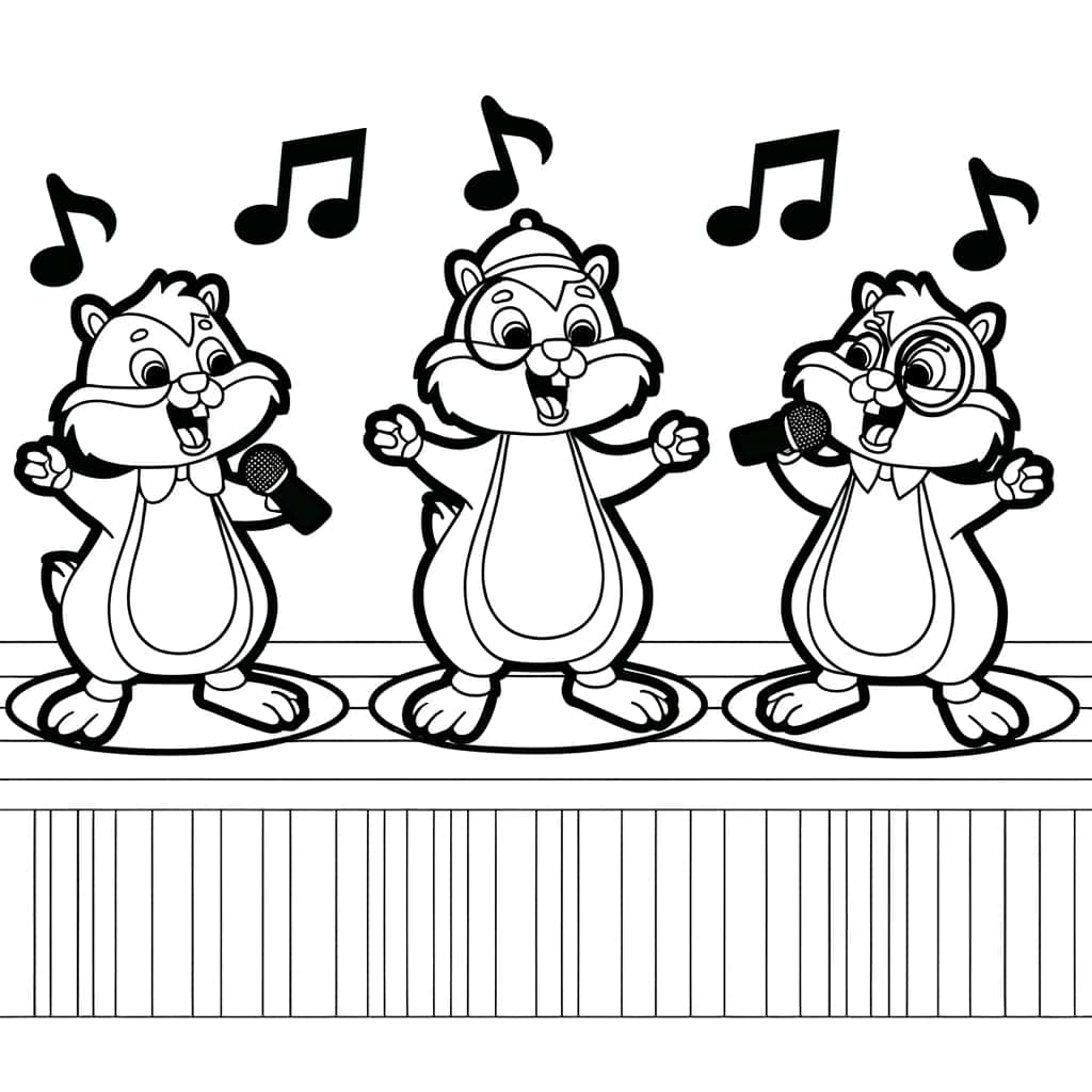 Concert de Chipmunks