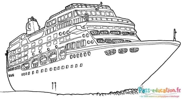 Croisière en dessin