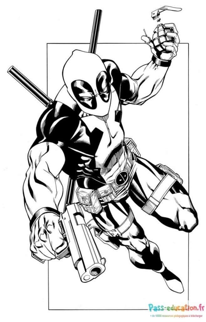 Deadpool en action