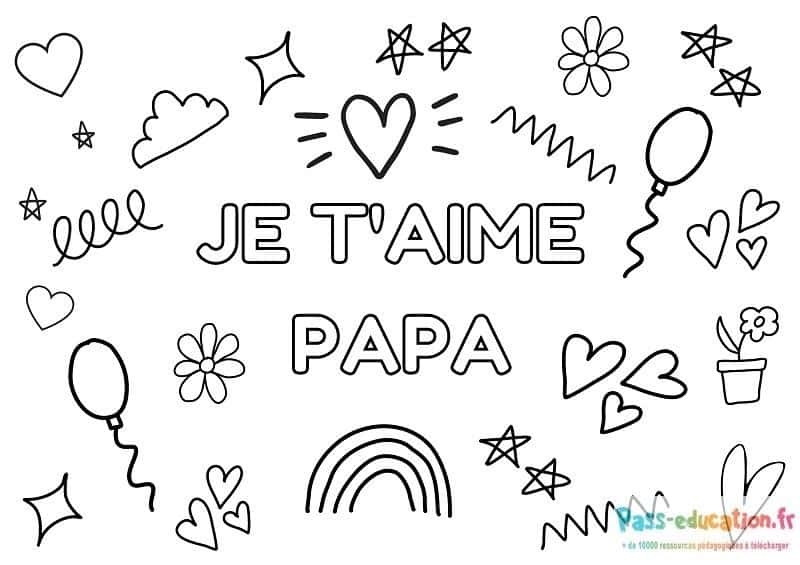 Je t'aime Papa