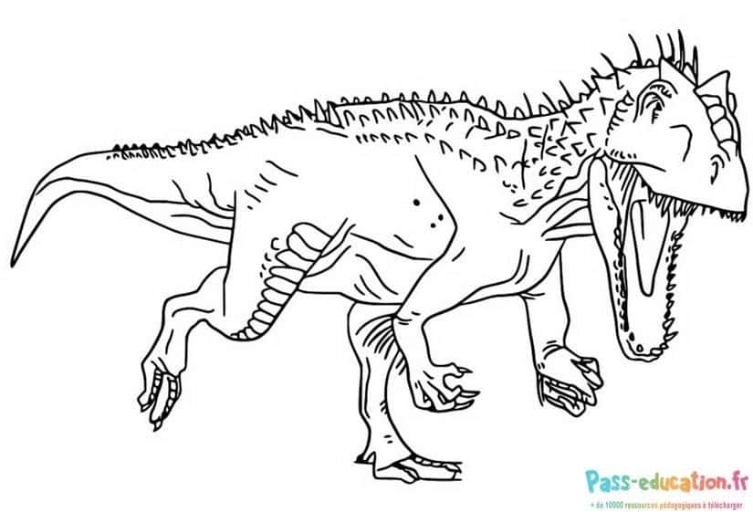 Dinosaure féroce