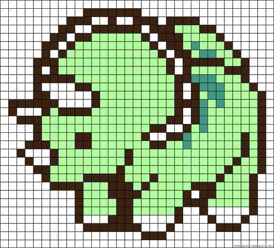 Dinosaure pixel