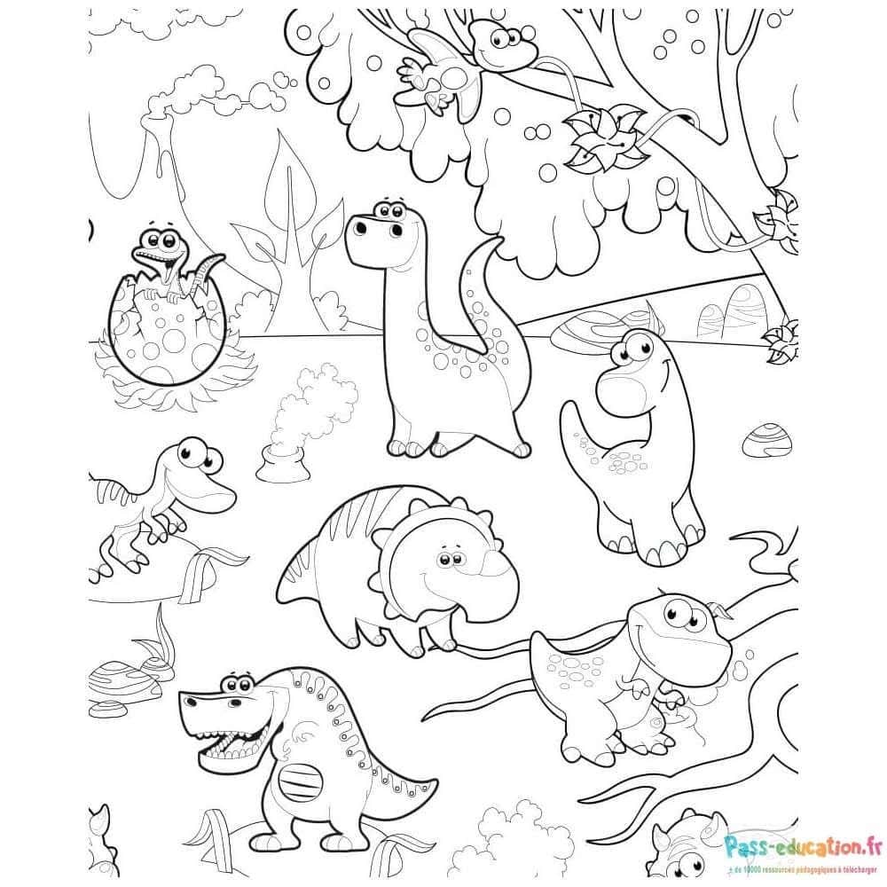 Jungle de dinosaures