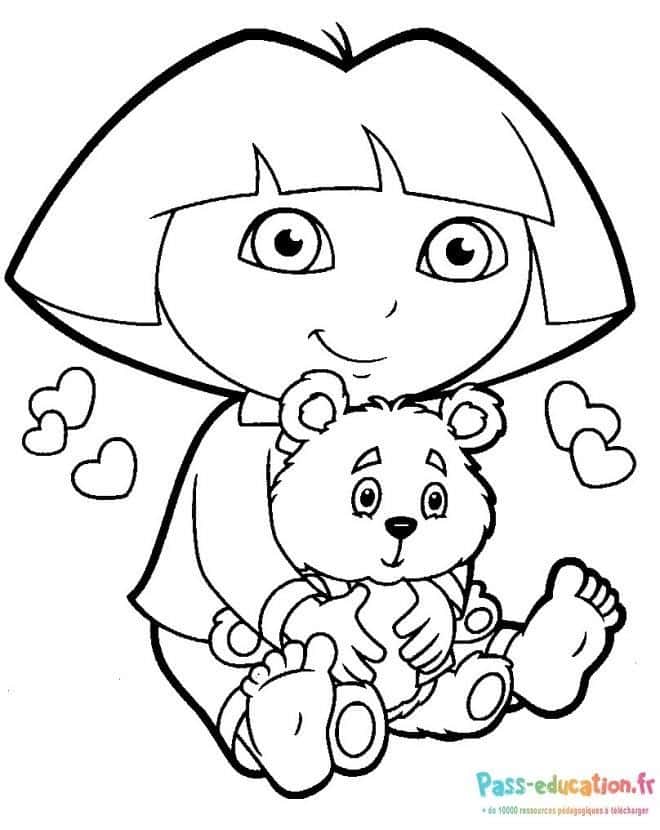 Dora et son ours